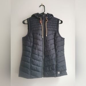 Barbour fibre down sleeveless coat